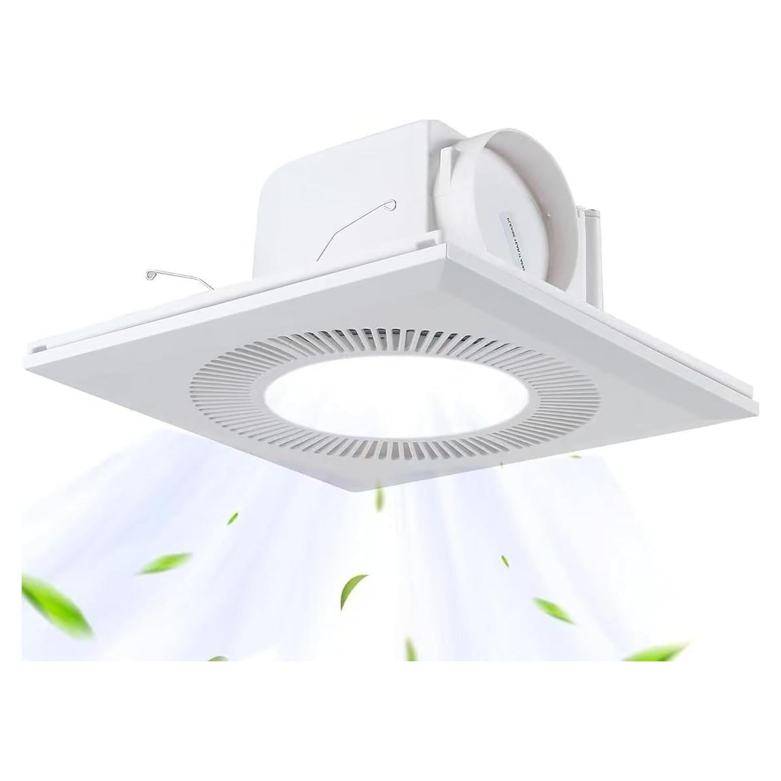 Ventilador Extractor de Baño Aydomer con Luz LED 6500K