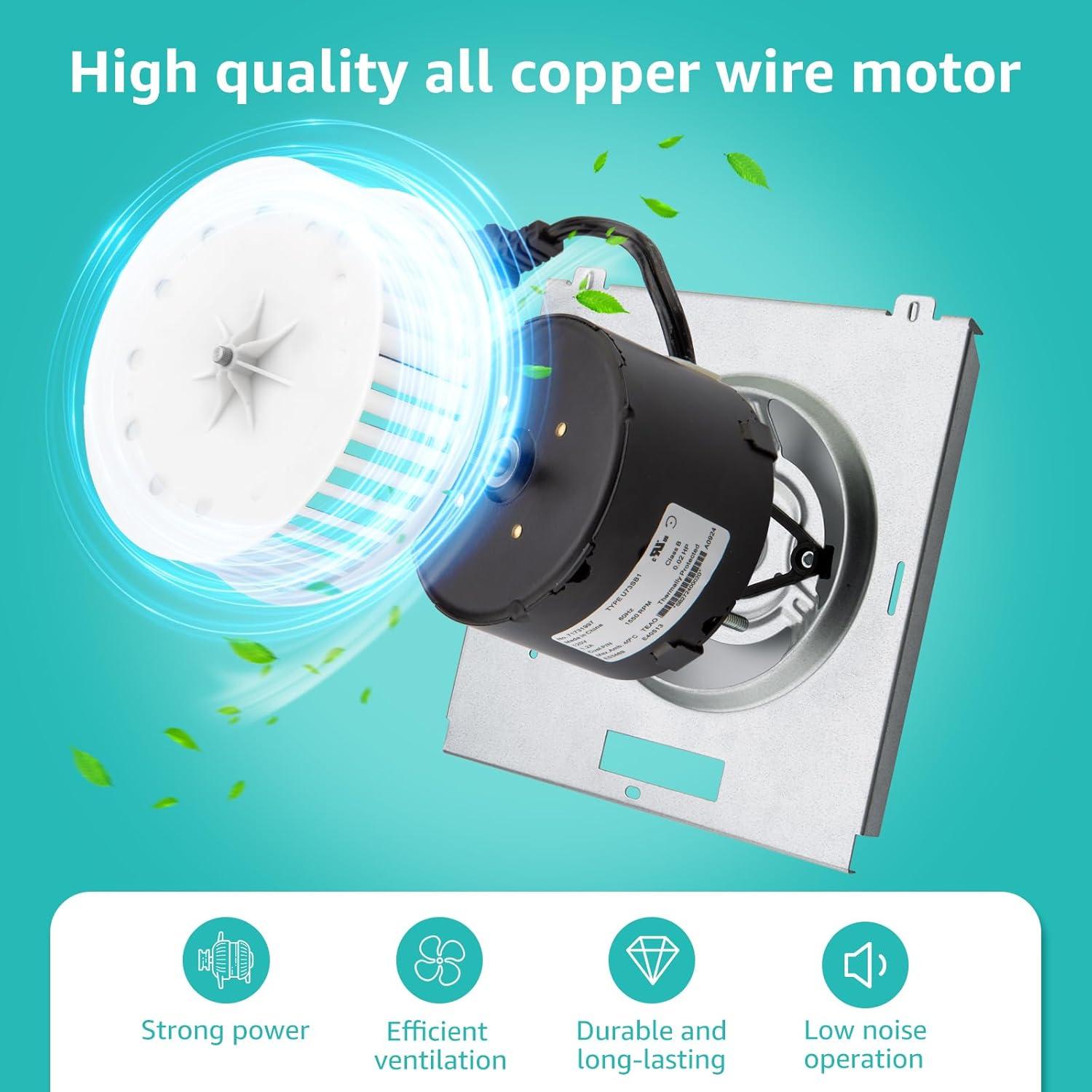 Repuesto Motor Ventilador Baño NuTone 100 CFM S97017705