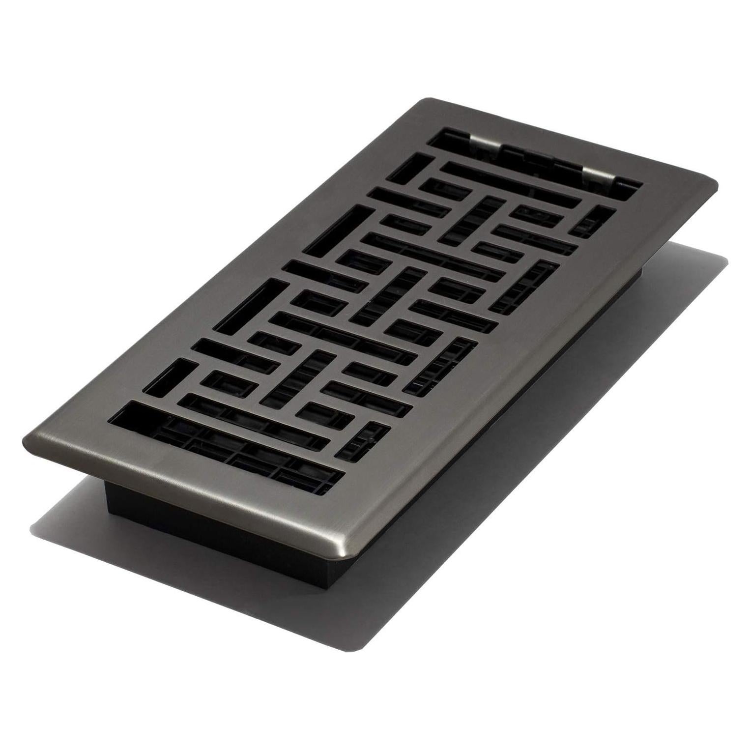 Rejilla de Piso Decor Grates AJH410-GM 10x25 cm Metal Gun