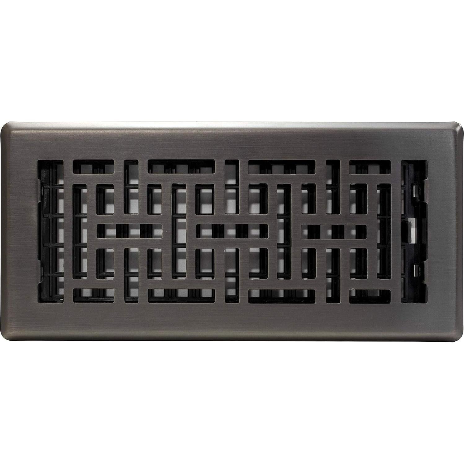 Rejilla de Piso Decor Grates AJH410-GM 10x25 cm Metal Gun