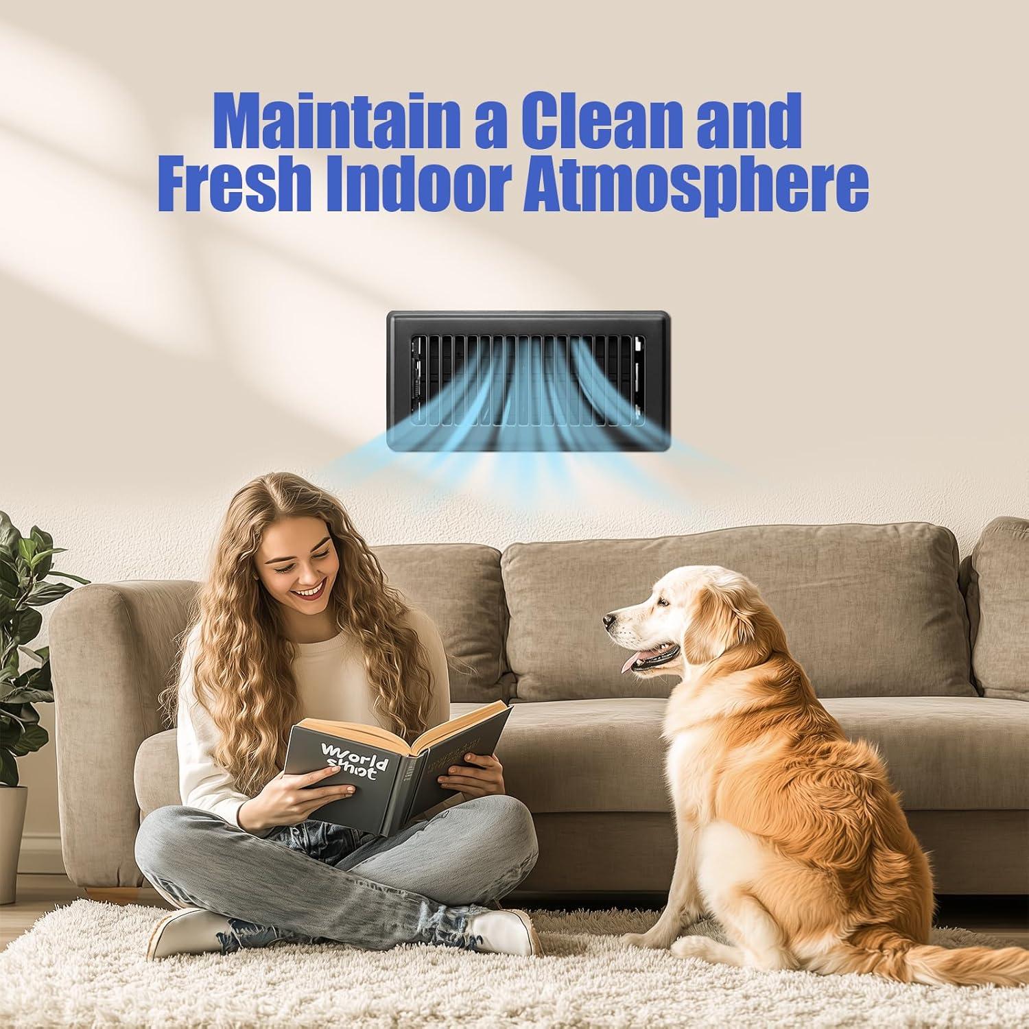 Rejilla de Piso 4x10 BYEWIRE Negra - Acero Resistente 1 Paquete