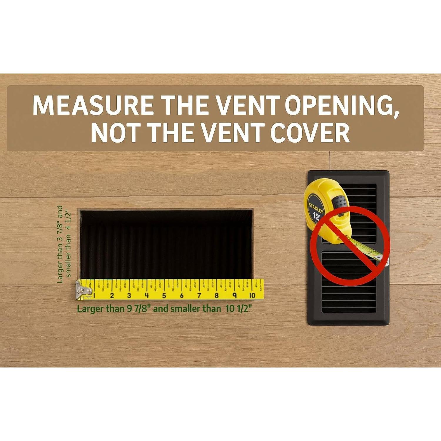 Rejilla de Piso 10x25 cm NeuForm Acero Negro Ventilación