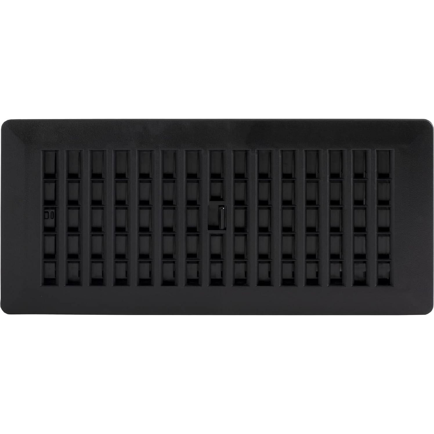 Rejilla de Piso de Plástico Decor Grates PL410-BLK 10x25 cm Negra