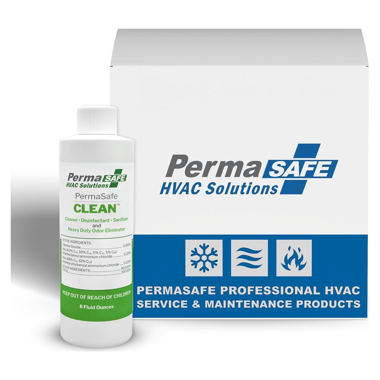 Desodorante de Aire HVAC PermaSafe PC-8H, 140g, Elimina Olores