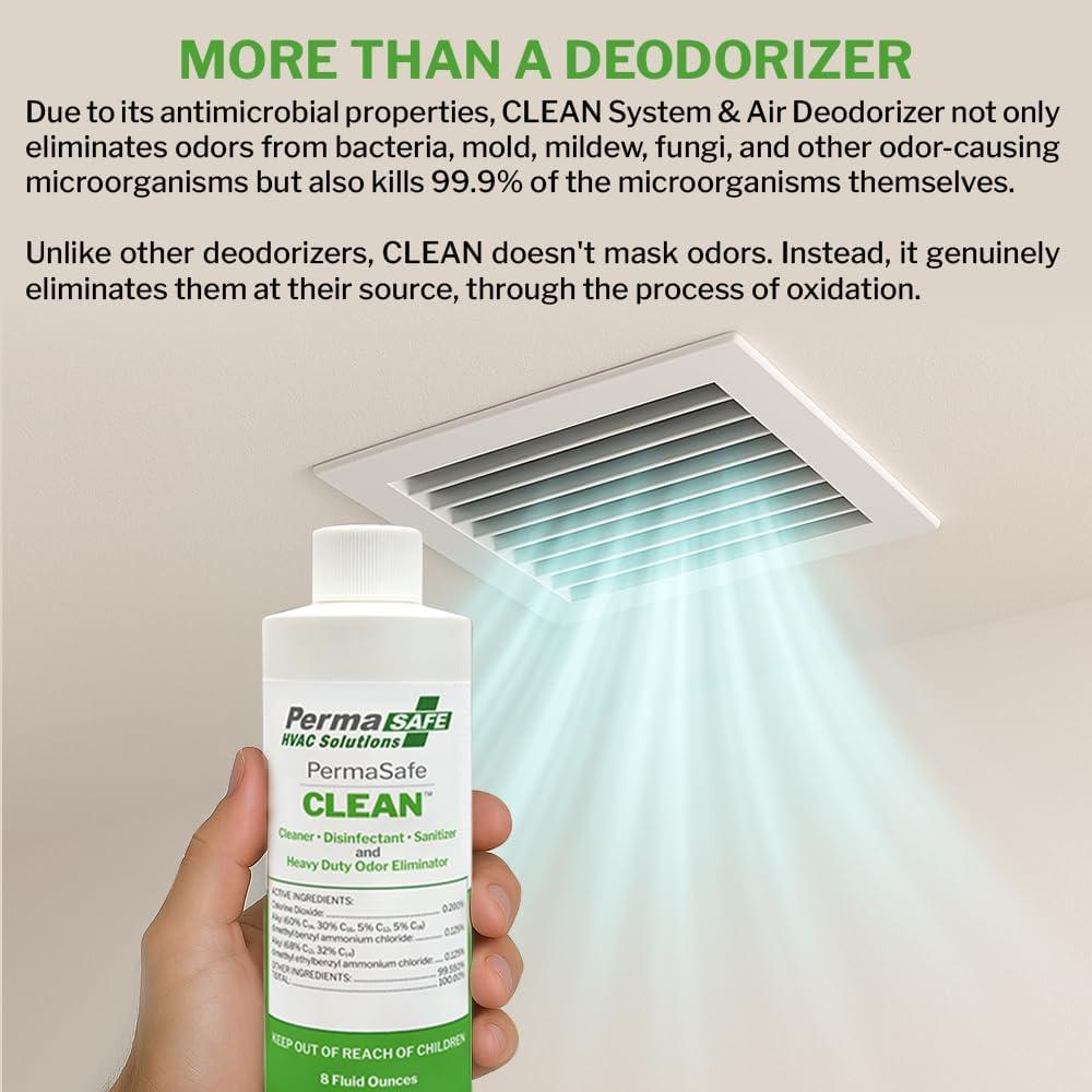 Desodorante de Aire HVAC PermaSafe PC-8H, 140g, Elimina Olores