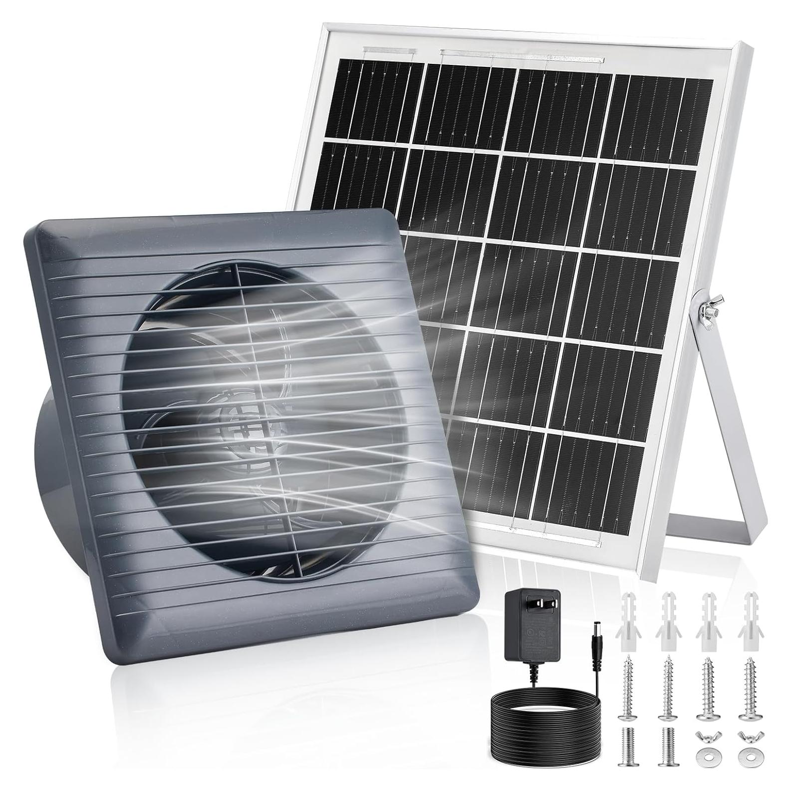 Ventilador de Escape Solar Prozilon A8 25W 430 CFM 8"