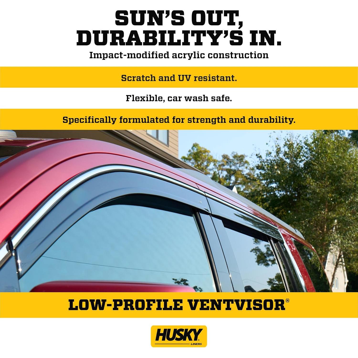 Visera de Ventana Husky Liners Humo para Lincoln Aviator 2020-2025