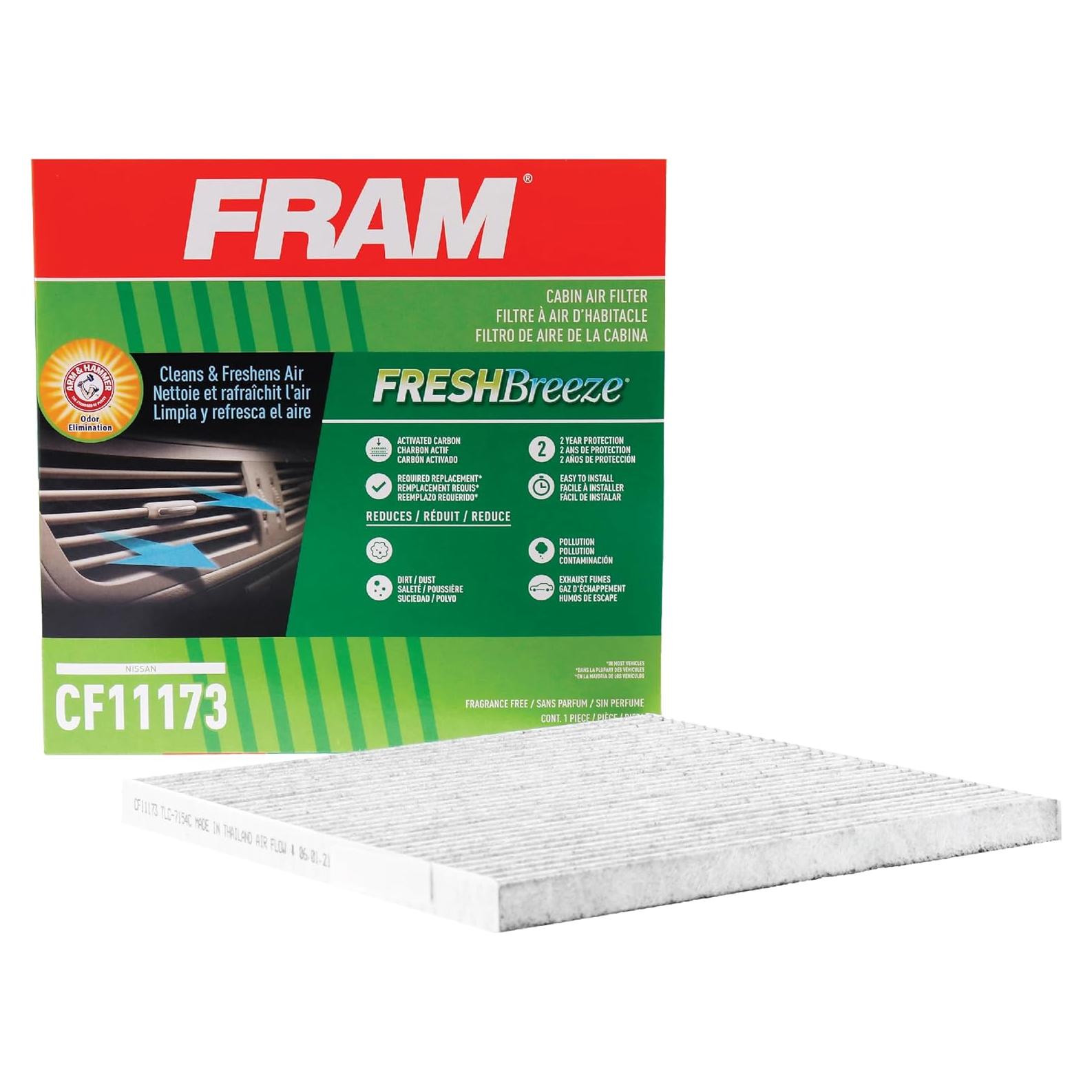 Filtro de Aire de Cabina FRAM Fresh Breeze CF11173 para Nissan