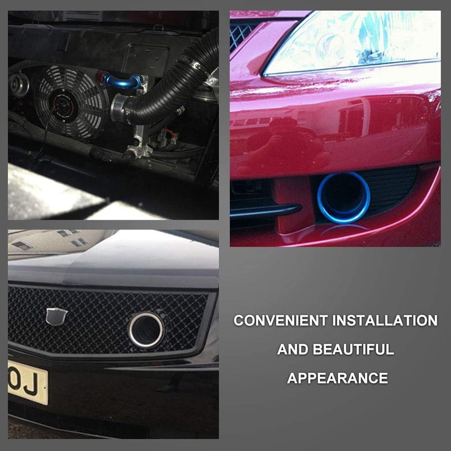 Manguera de Admisión Flexible 76mm Sporacingrts Plateada