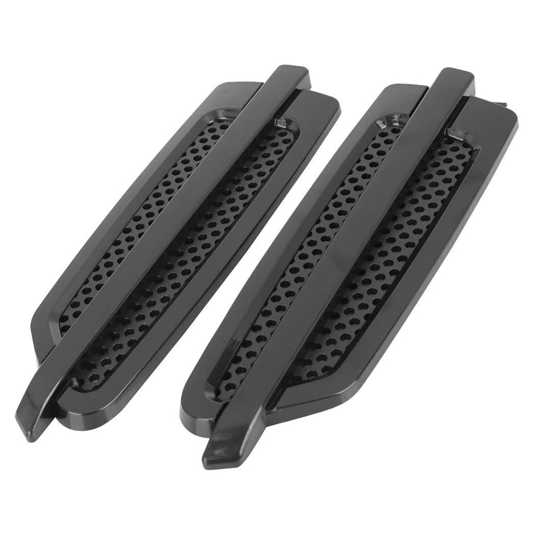 Cubierta de Flujo de Aire X AUTOHAUX 2 Piezas Negro