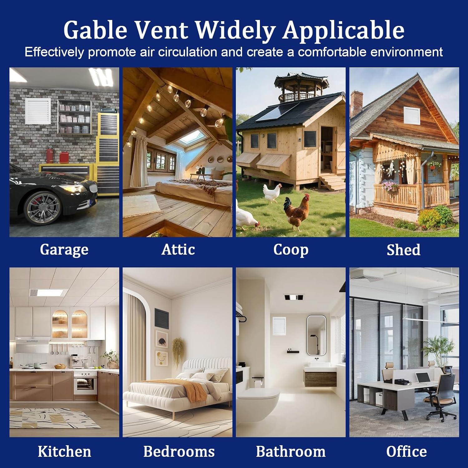 Ventilación de Tejado ZUMULM 10x10 cm Aluminio Negro