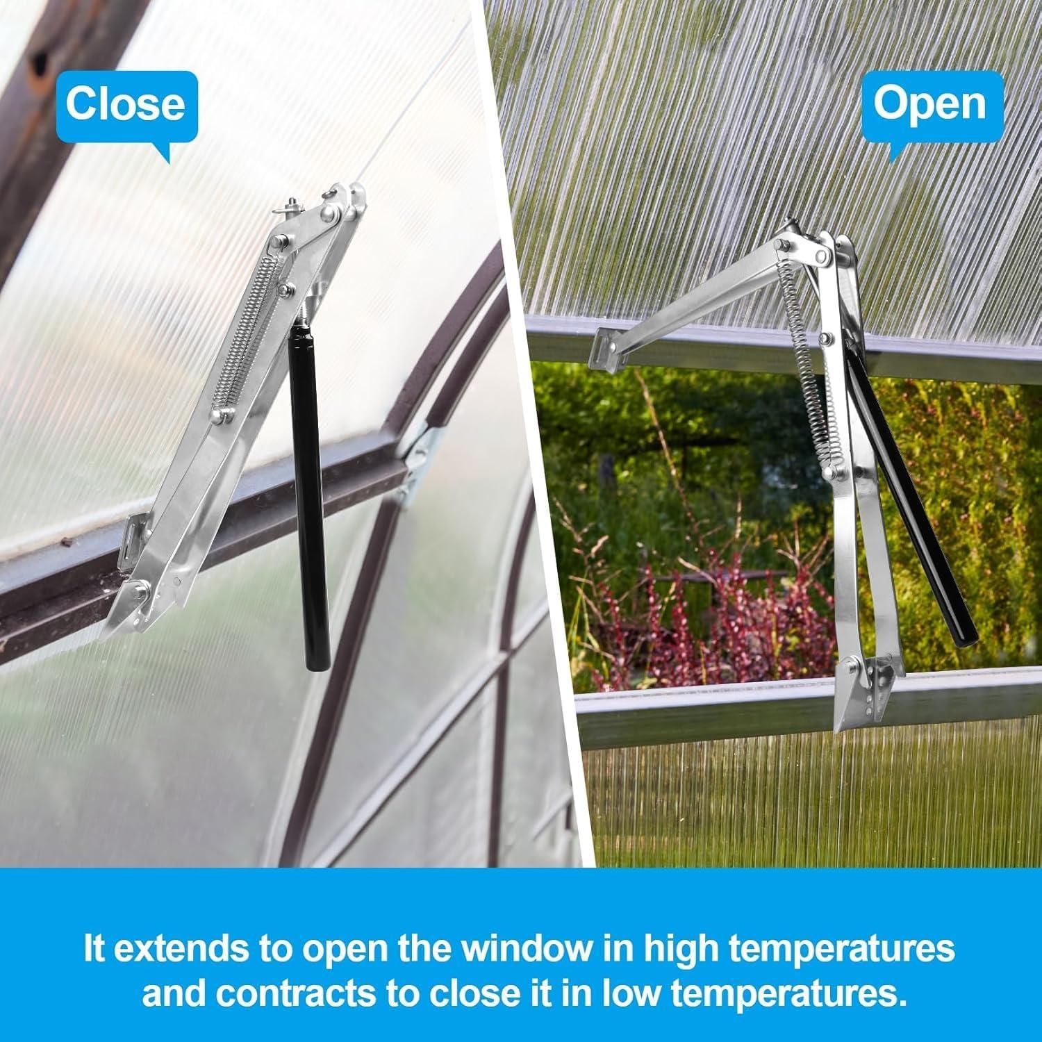 Abridor de Ventana Automático DURINGUSES 100kg Energía Solar