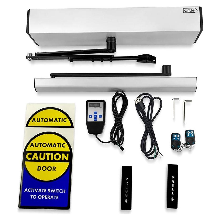 Abridor Automático de Puerta de Swing Olide-120B Inalámbrico