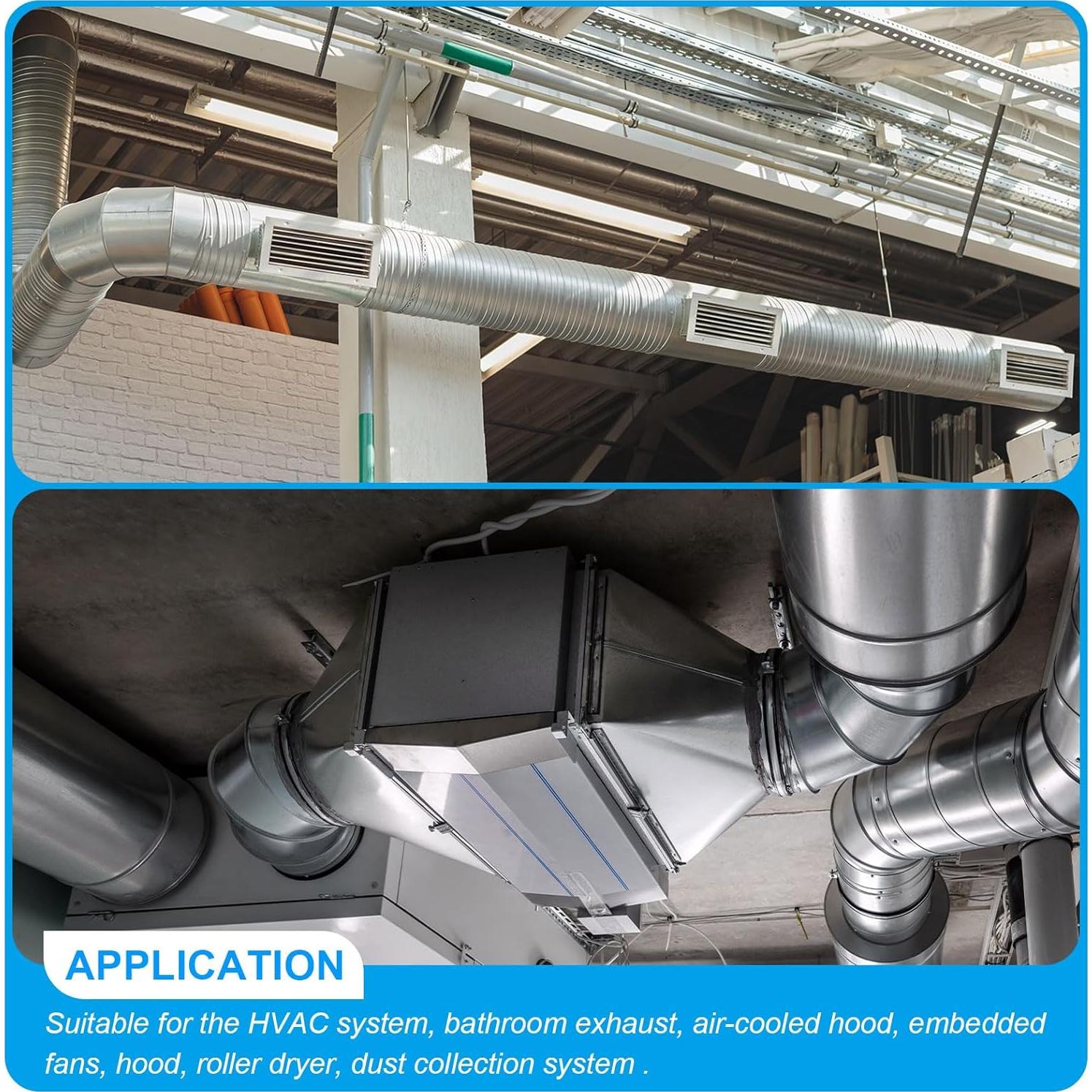 Reductor de Ducto Redondo PATIKIL 305mm a 150mm Acero Galvanizado