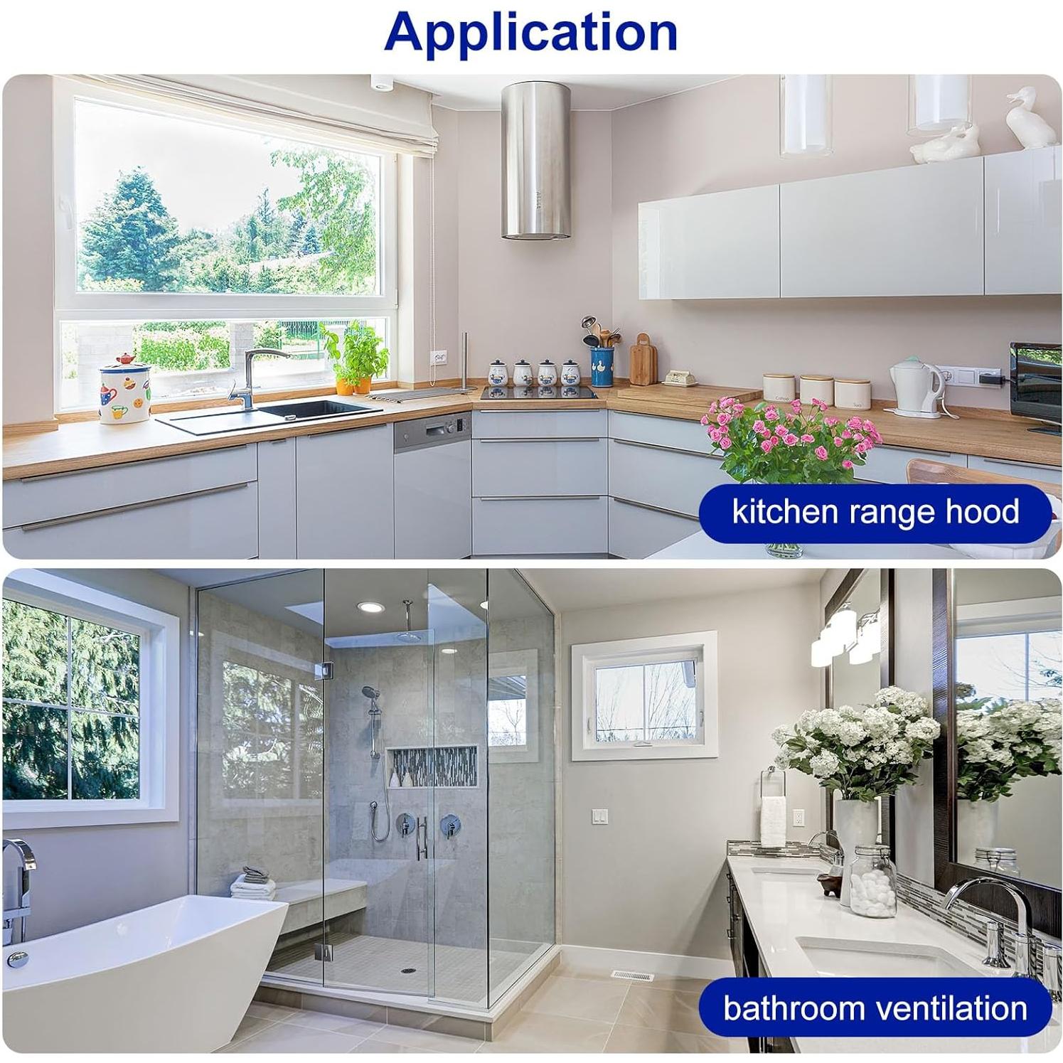 Válvula de Retorno de Aire Manual PATIKIL 20 cm para HVAC