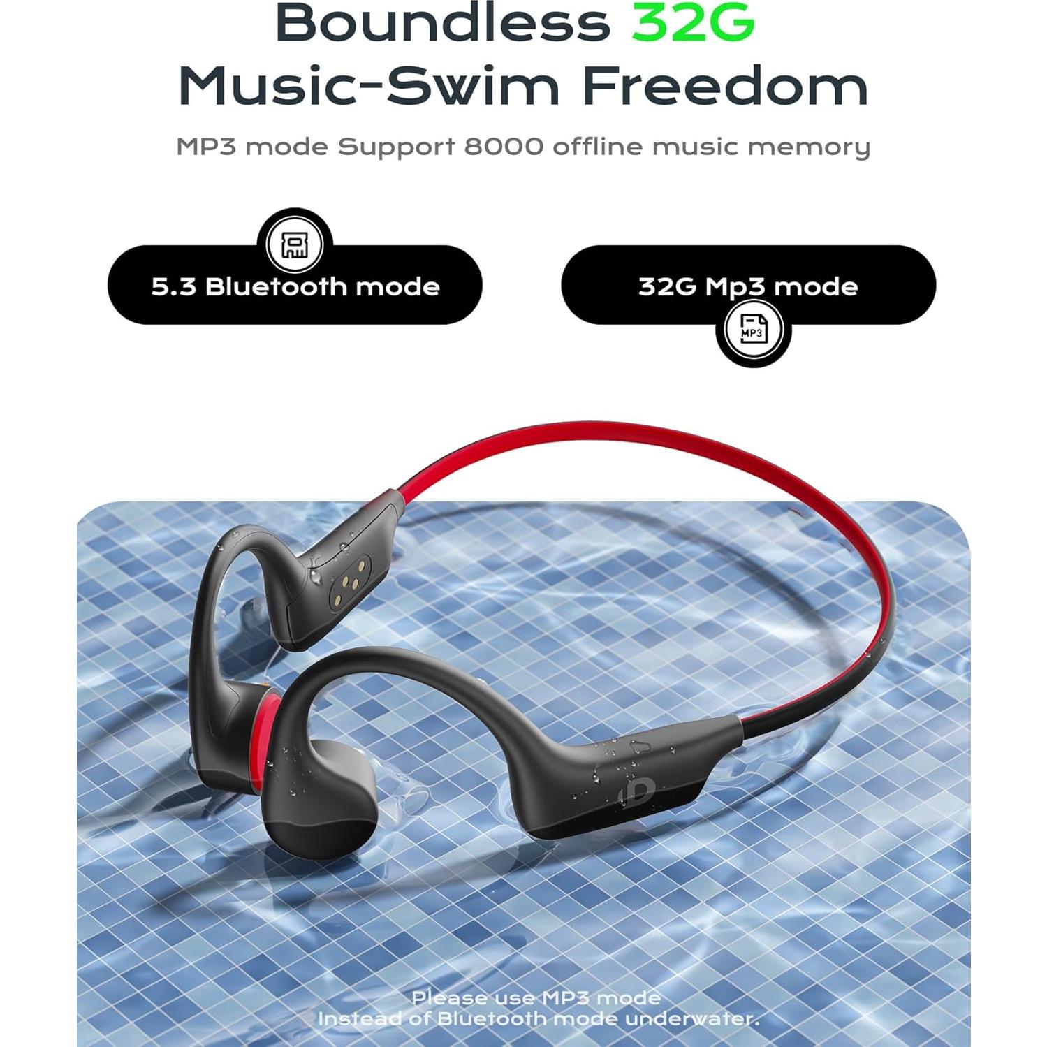 Auriculares Deportivos DEMICEA LibreRun X6 Bluetooth 5.3 IP68