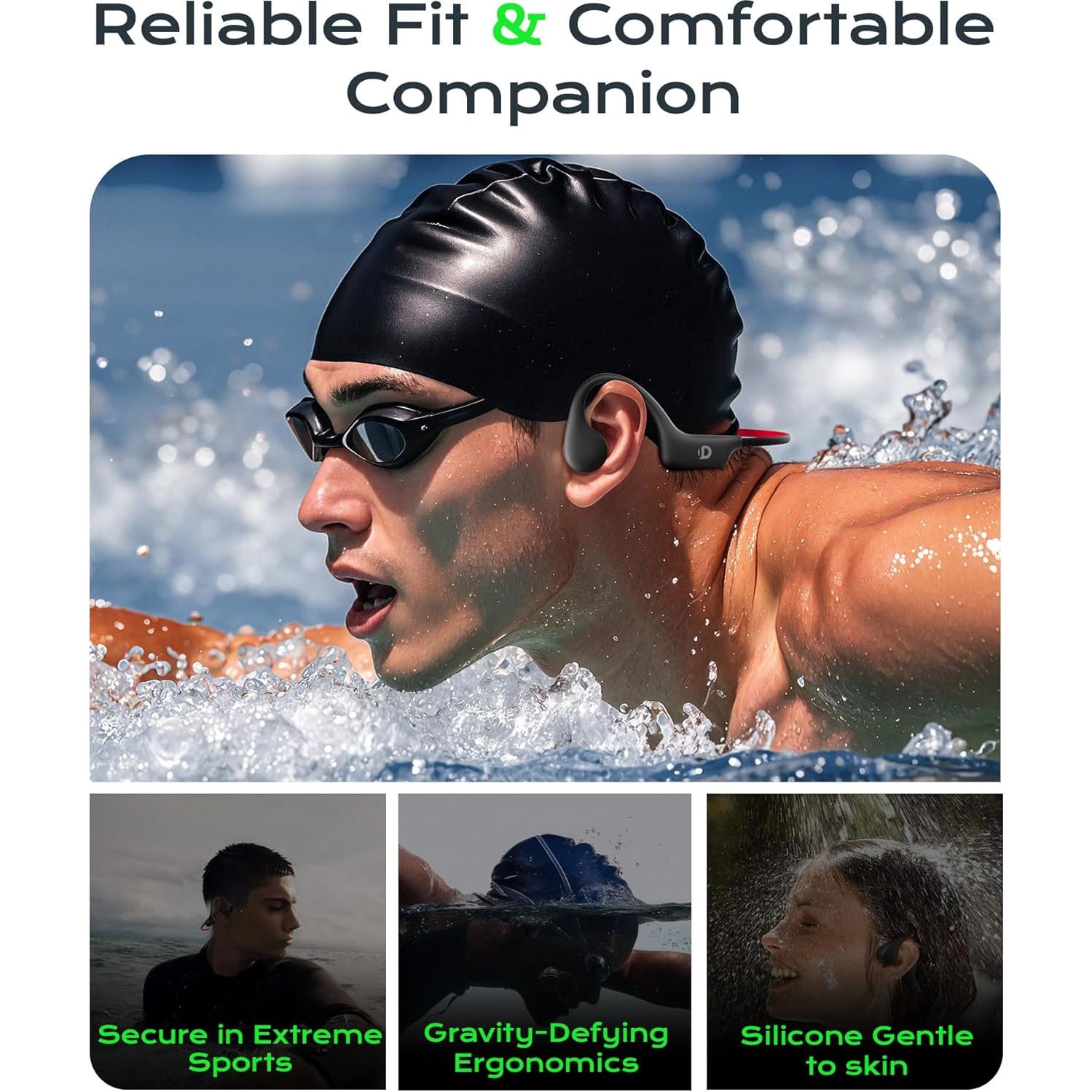 Auriculares Deportivos DEMICEA LibreRun X6 Bluetooth 5.3 IP68