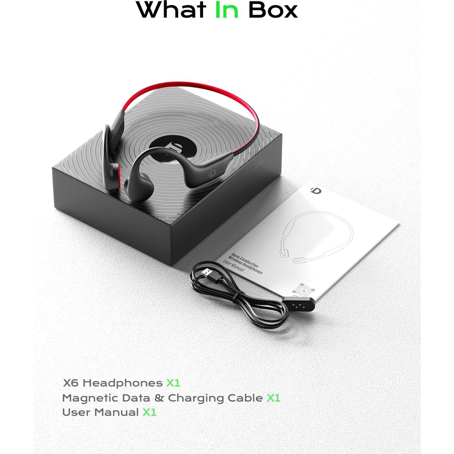 Auriculares Deportivos DEMICEA LibreRun X6 Bluetooth 5.3 IP68