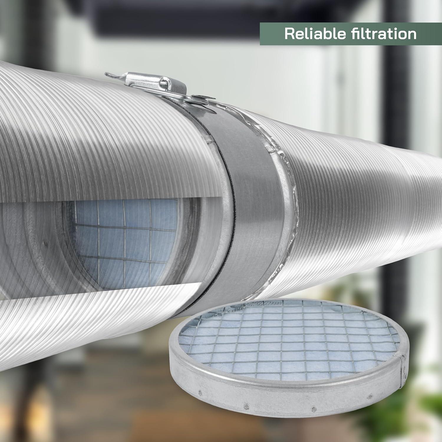 Filtro de Conducto 6" Sistemas de Ventilación G4 - 15 cm