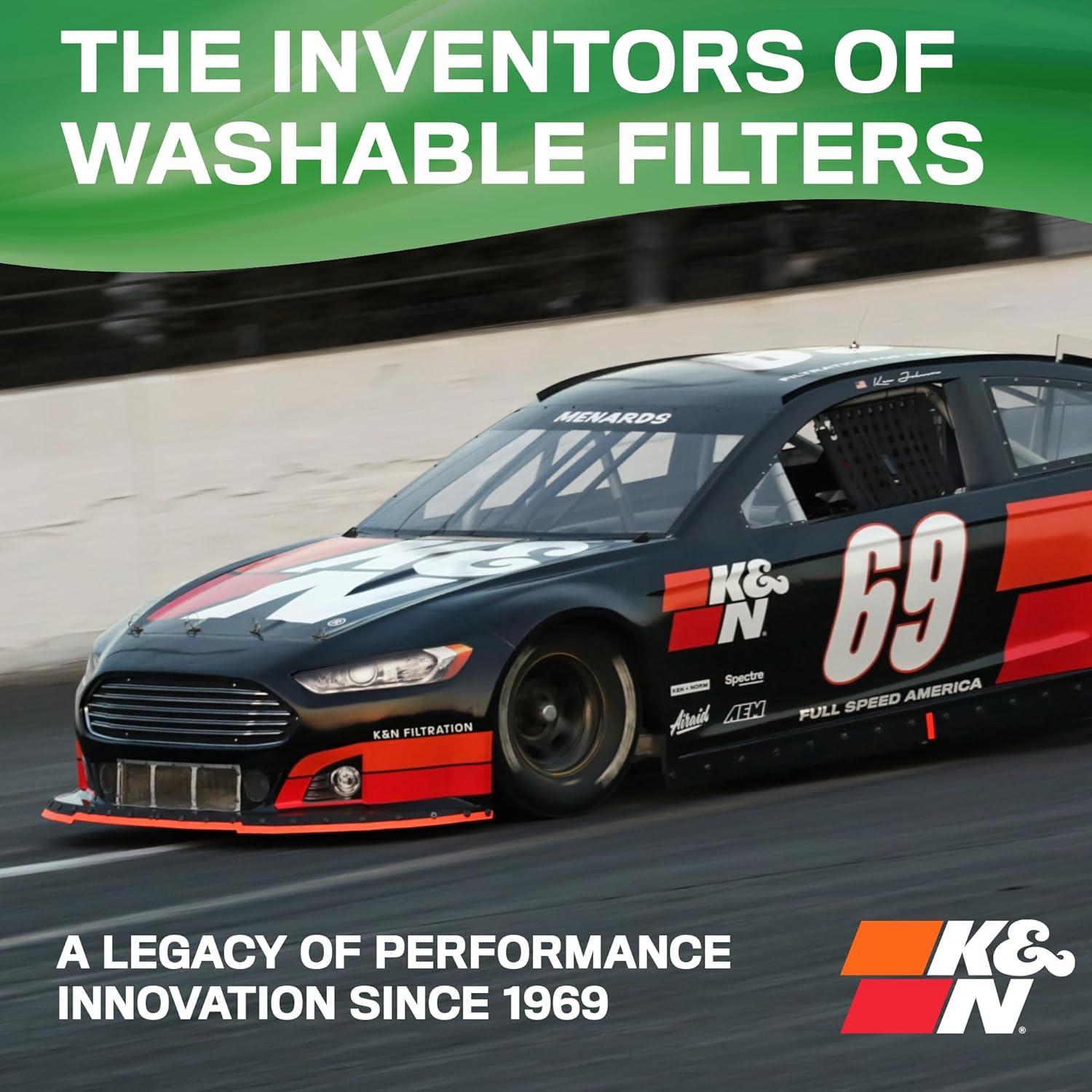 Filtro de Aire HVAC K&N 59.4x59.4 cm Lavable Merv 13