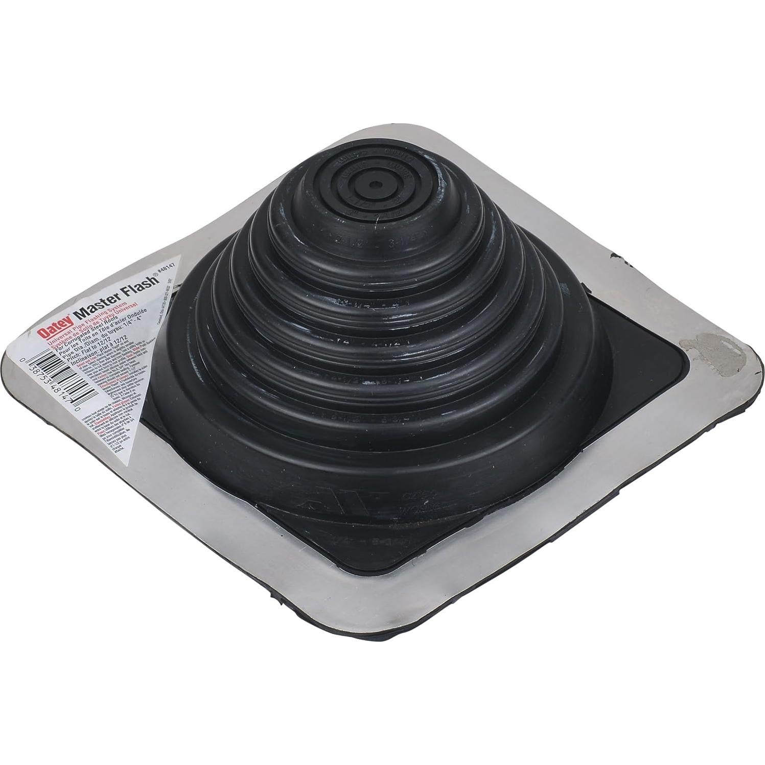 Master Flash Oatey Teja Universal 20 x 20 cm Base Negra