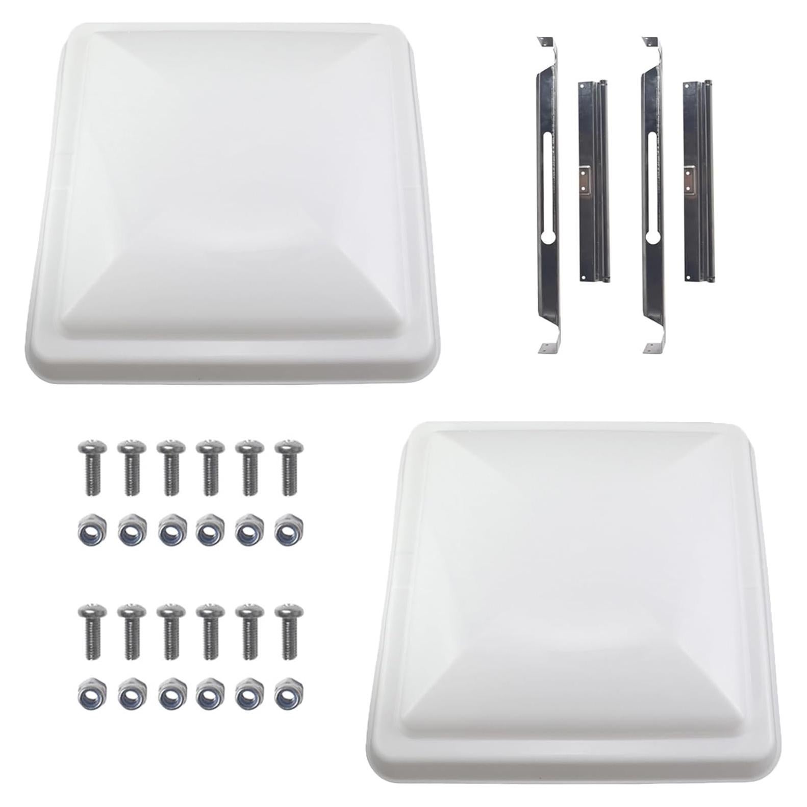Cubierta de Ventilación RV Supermotorparts 14x14" 2 Piezas