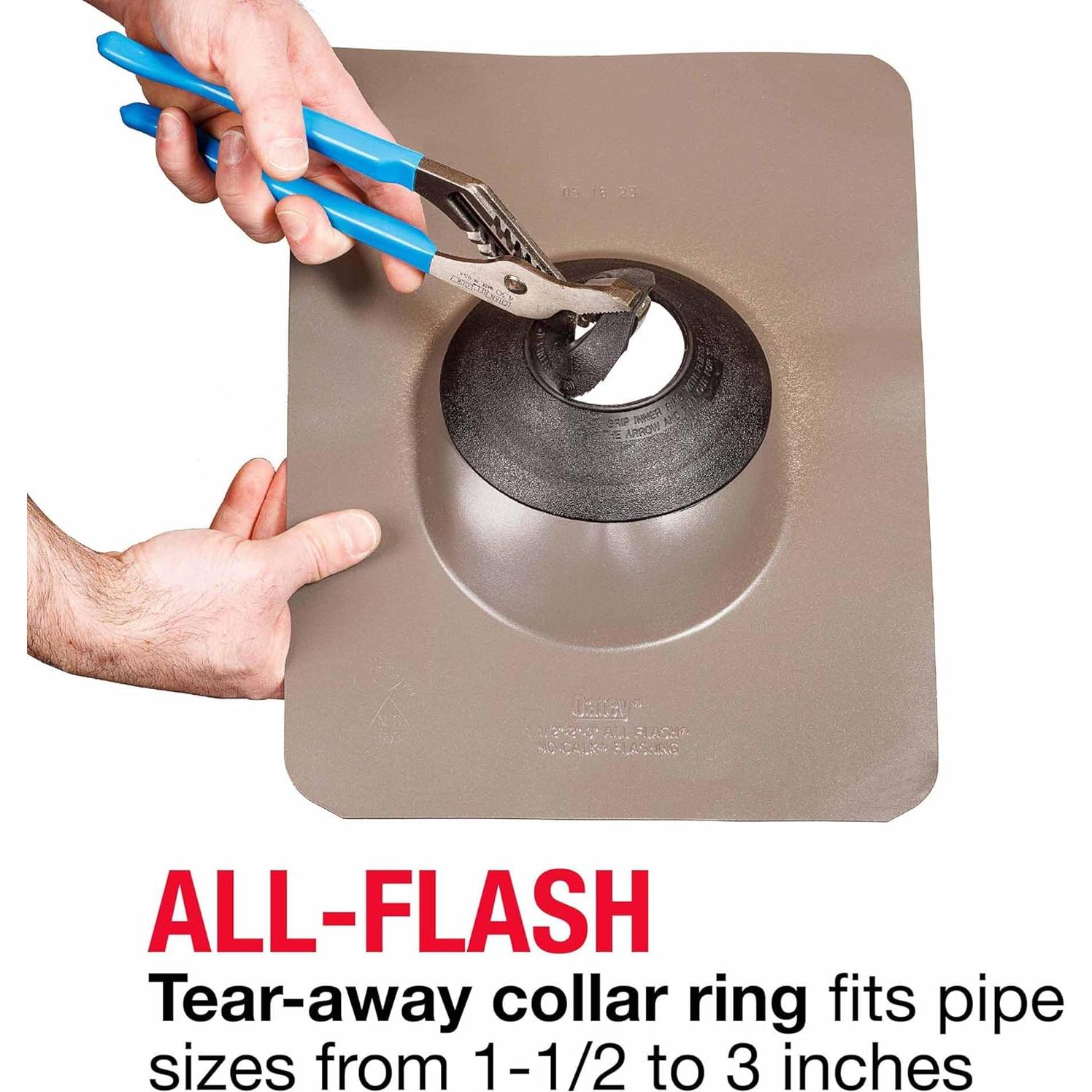 Sello de Techo Oatey 12976 Aluminio 3.81-7.62 cm