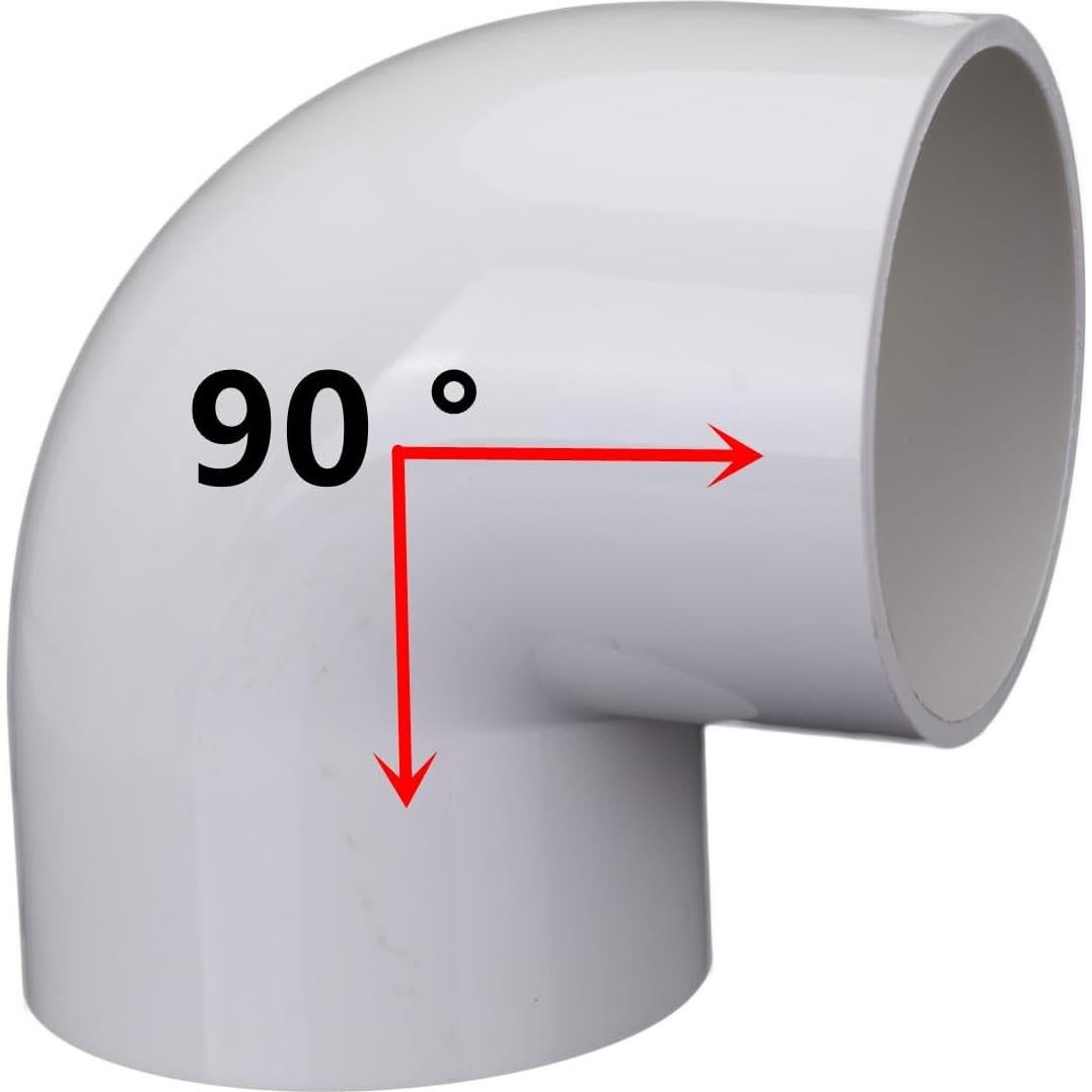 Tapa de Ventilación de PVC 90 Grados para 5.08 cm
