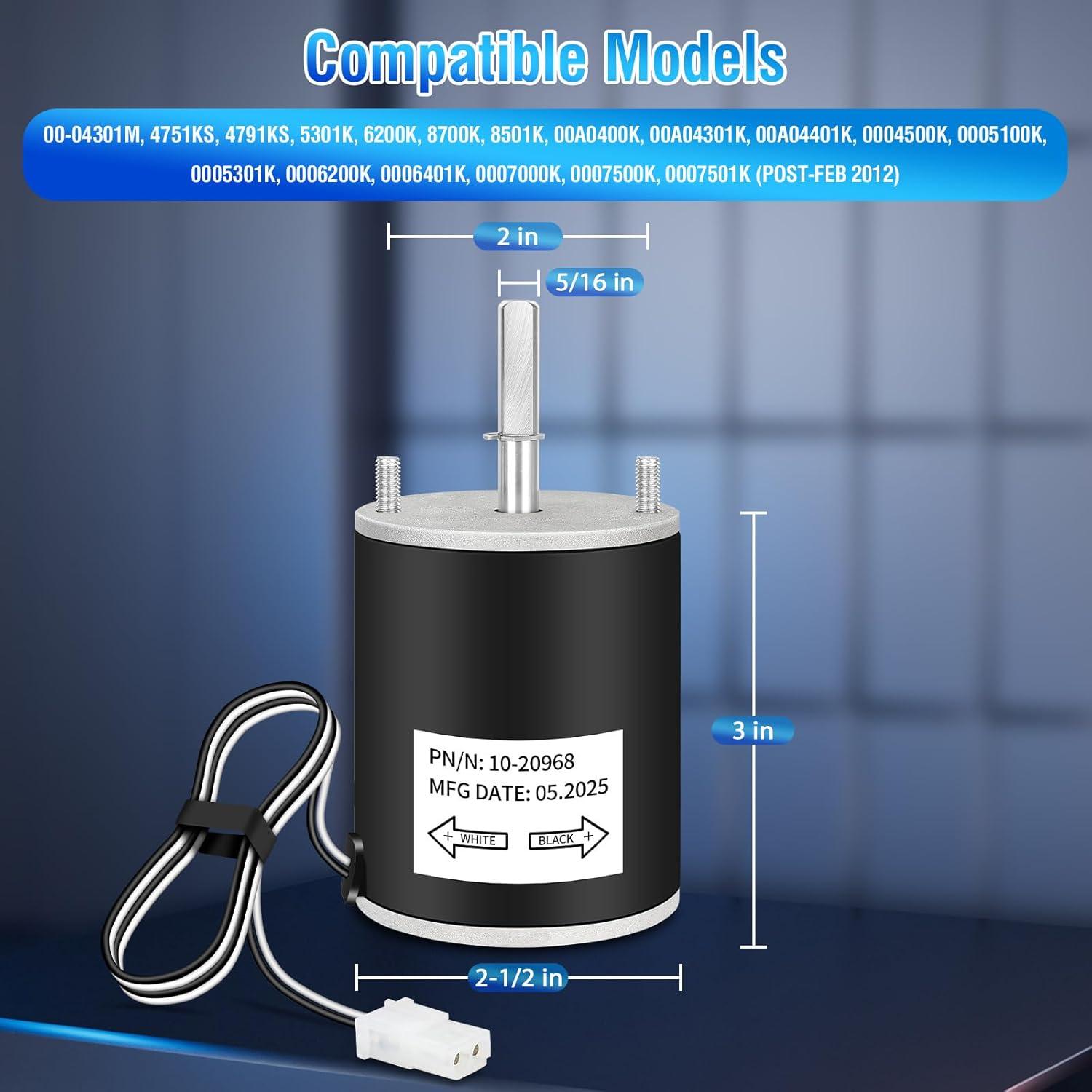 Motor de Reemplazo para Ventilador de Techo RV EJVFN 12V