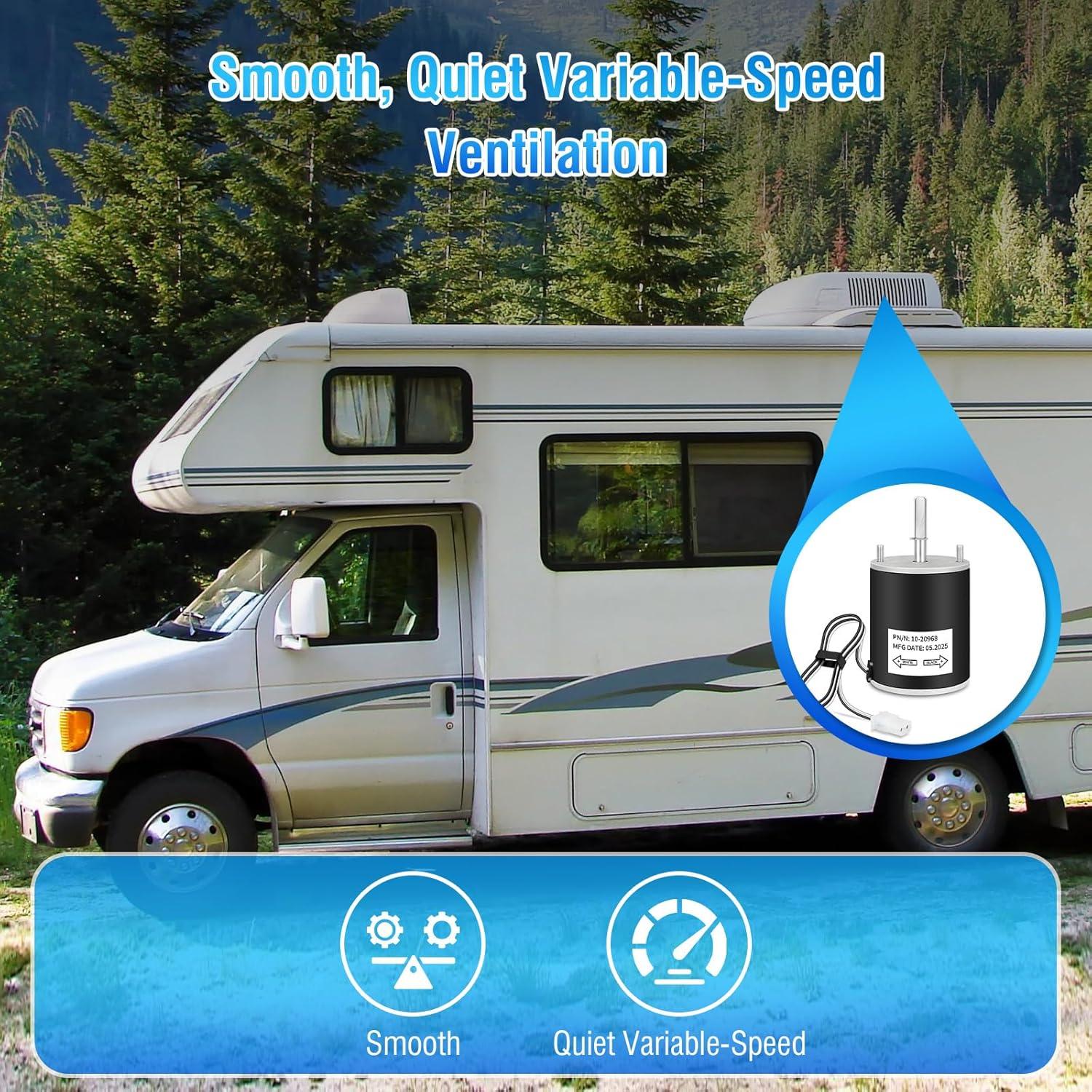 Motor de Reemplazo para Ventilador de Techo RV EJVFN 12V