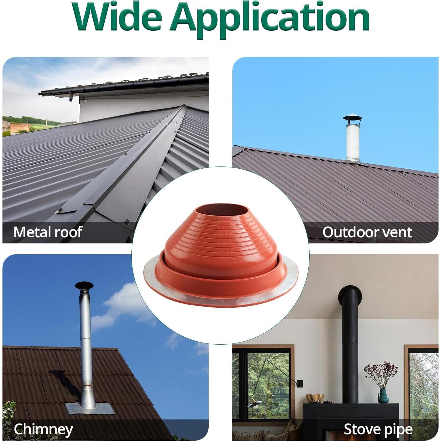 Bota de Techo Flexible Benfar 7 para Tubería 15-28 cm