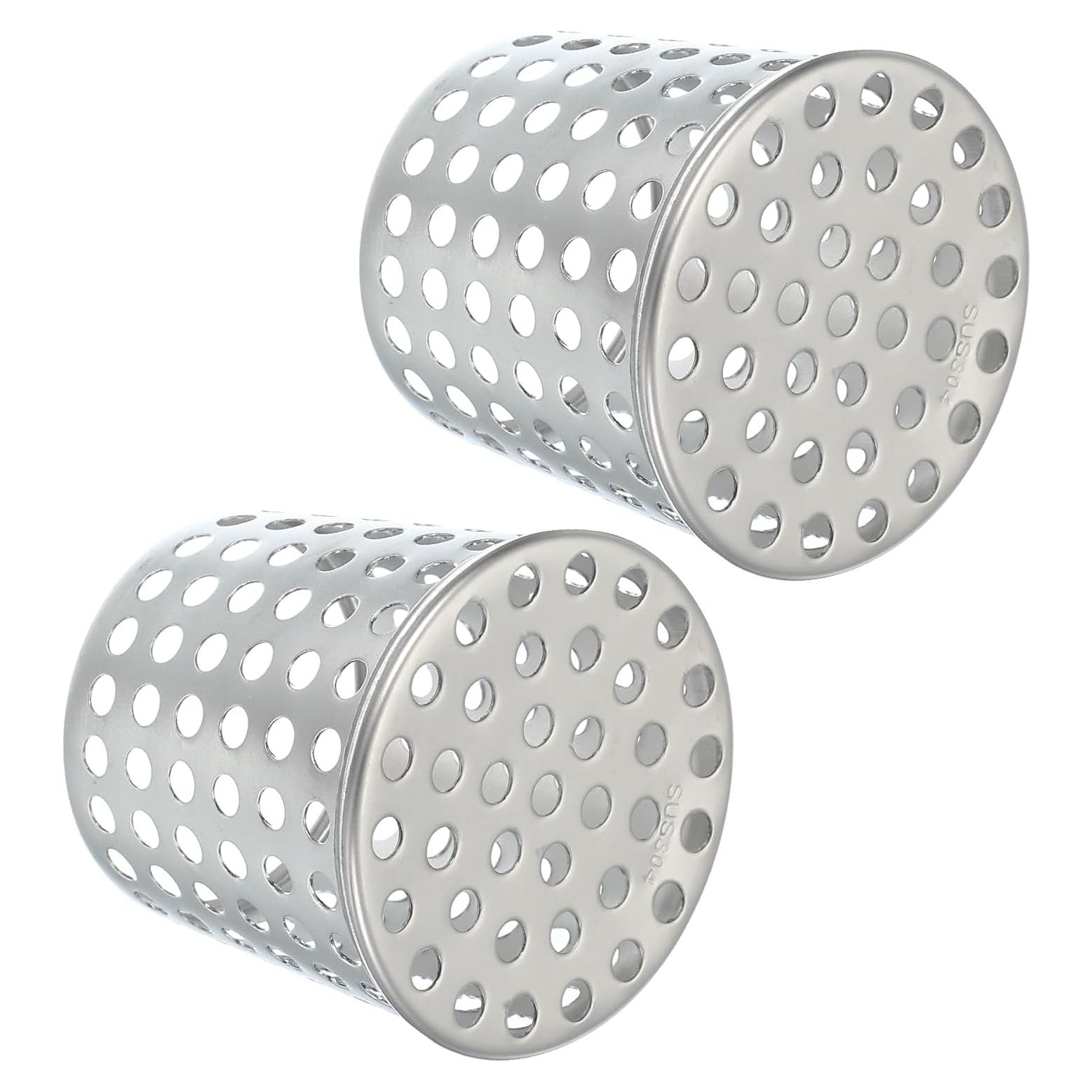 Filtro de Guardia de Gutter Patikil 2 Pcs Acero Inoxidable 63mm