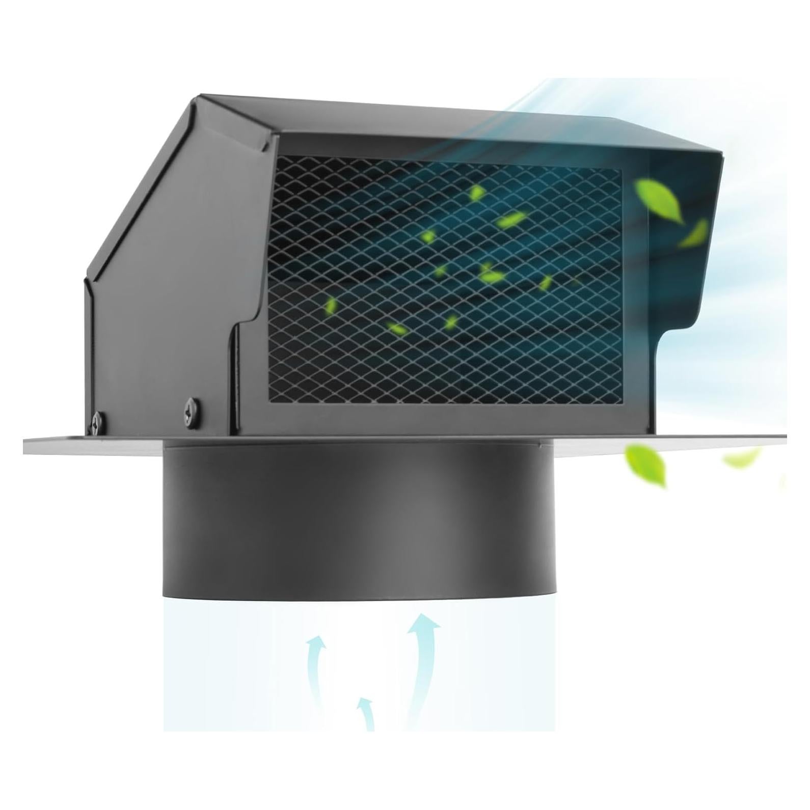 Tapa de Ventilación de Techo WiseWater 15 cm Acero Inoxidable