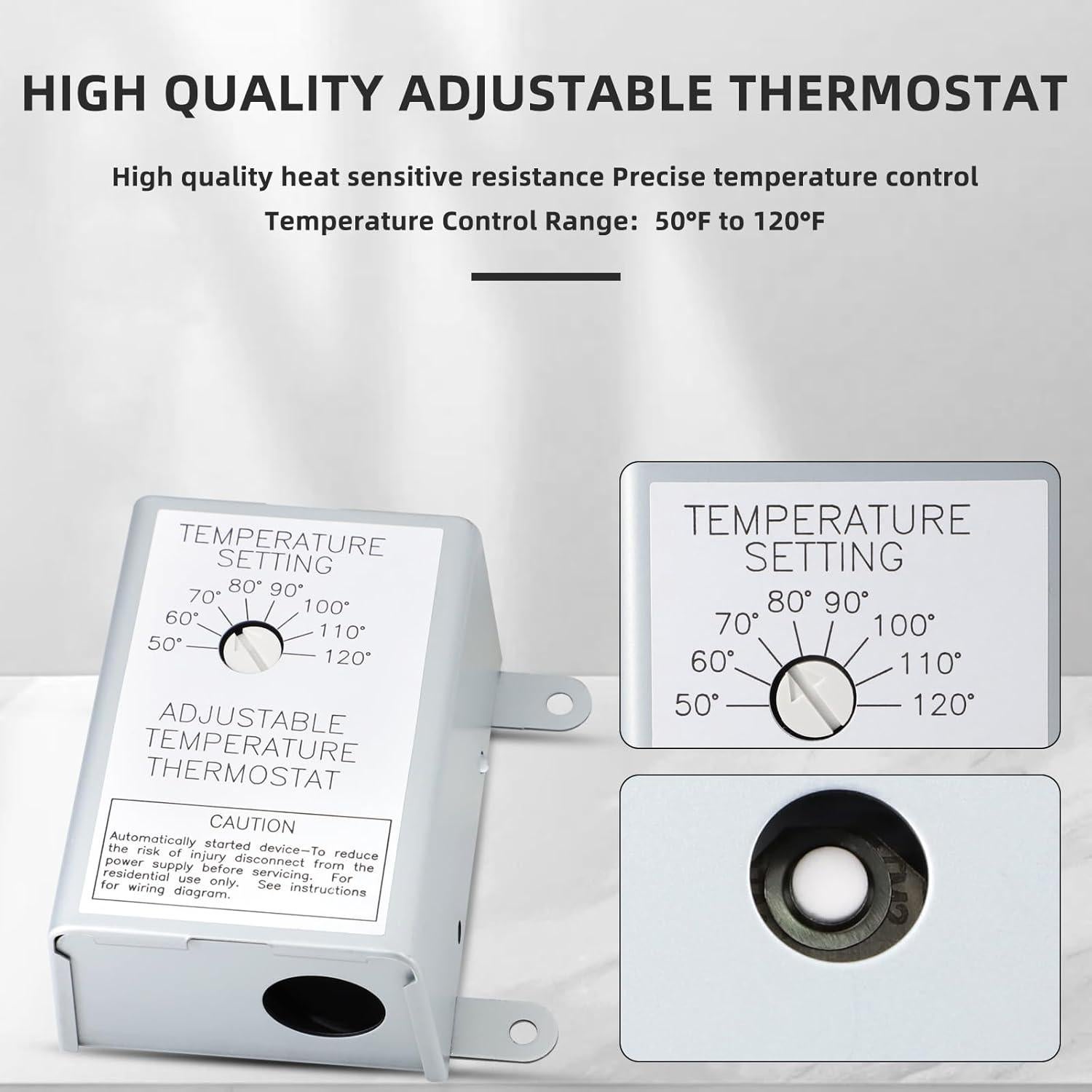 Motor de Ventilador de Techo Criditpid F0510B2497 1100RPM Blanco