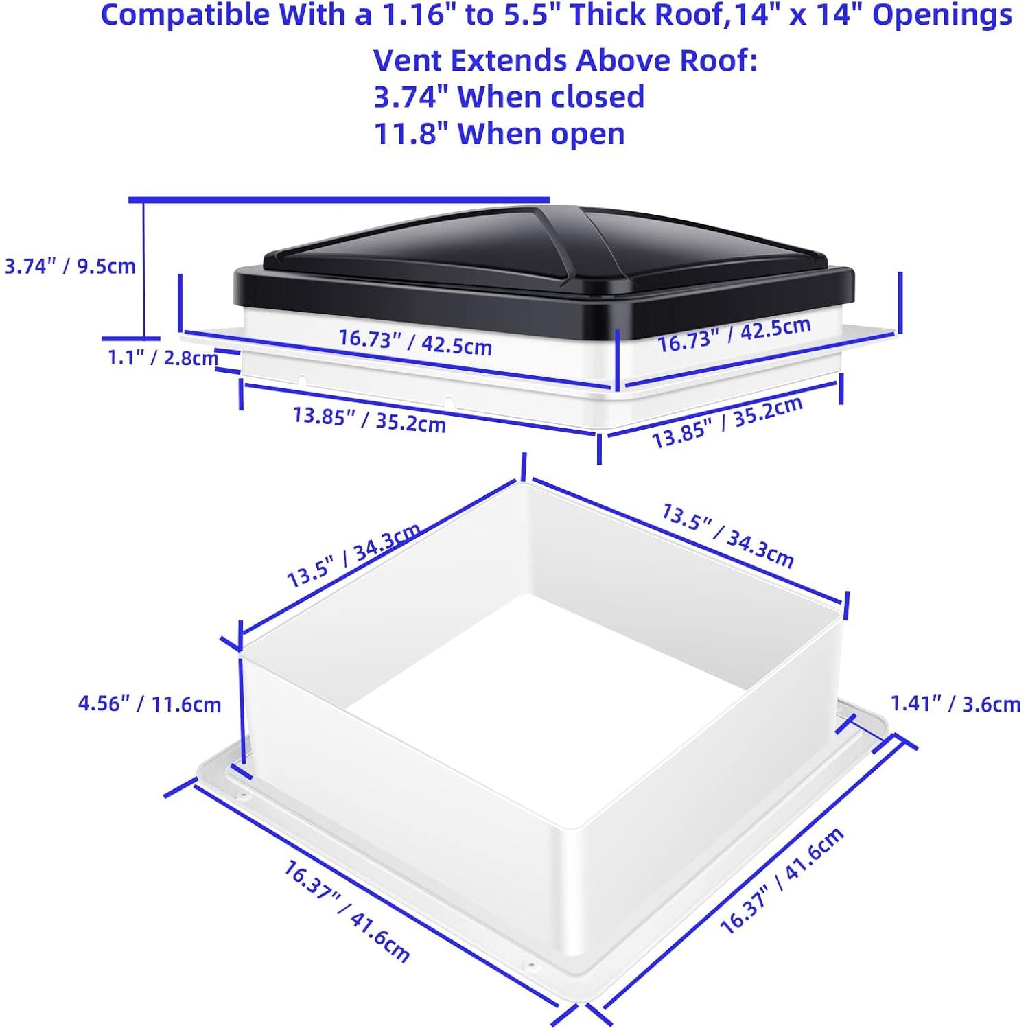 Ventilador de Techo Starvent Basic 6 Velocidades Reversible