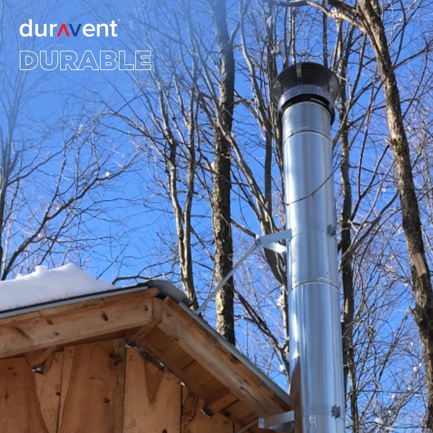 Soporte de Techo Extendido DuraVent 15.24 cm Metálico