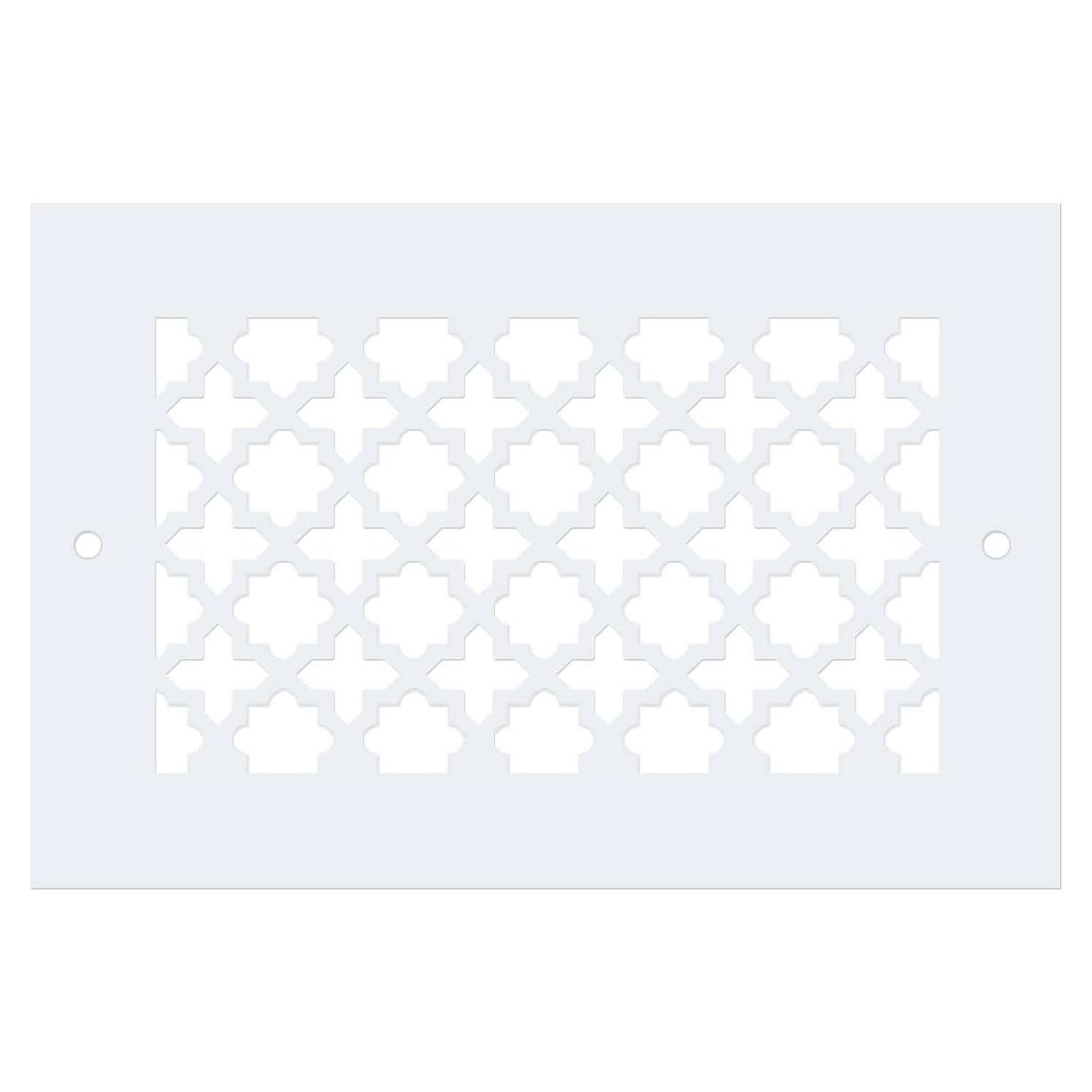 Cubierta de Ventilación PATIKIL 241x140mm Acrílico Blanco