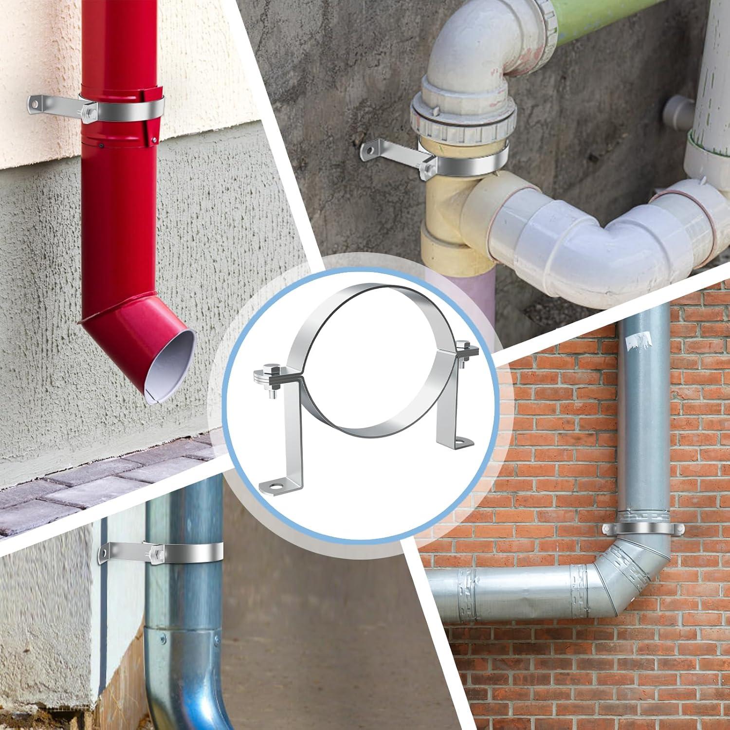 Correa de Pared de Ventilación B Fengone 6 Pulgadas 4 Pcs