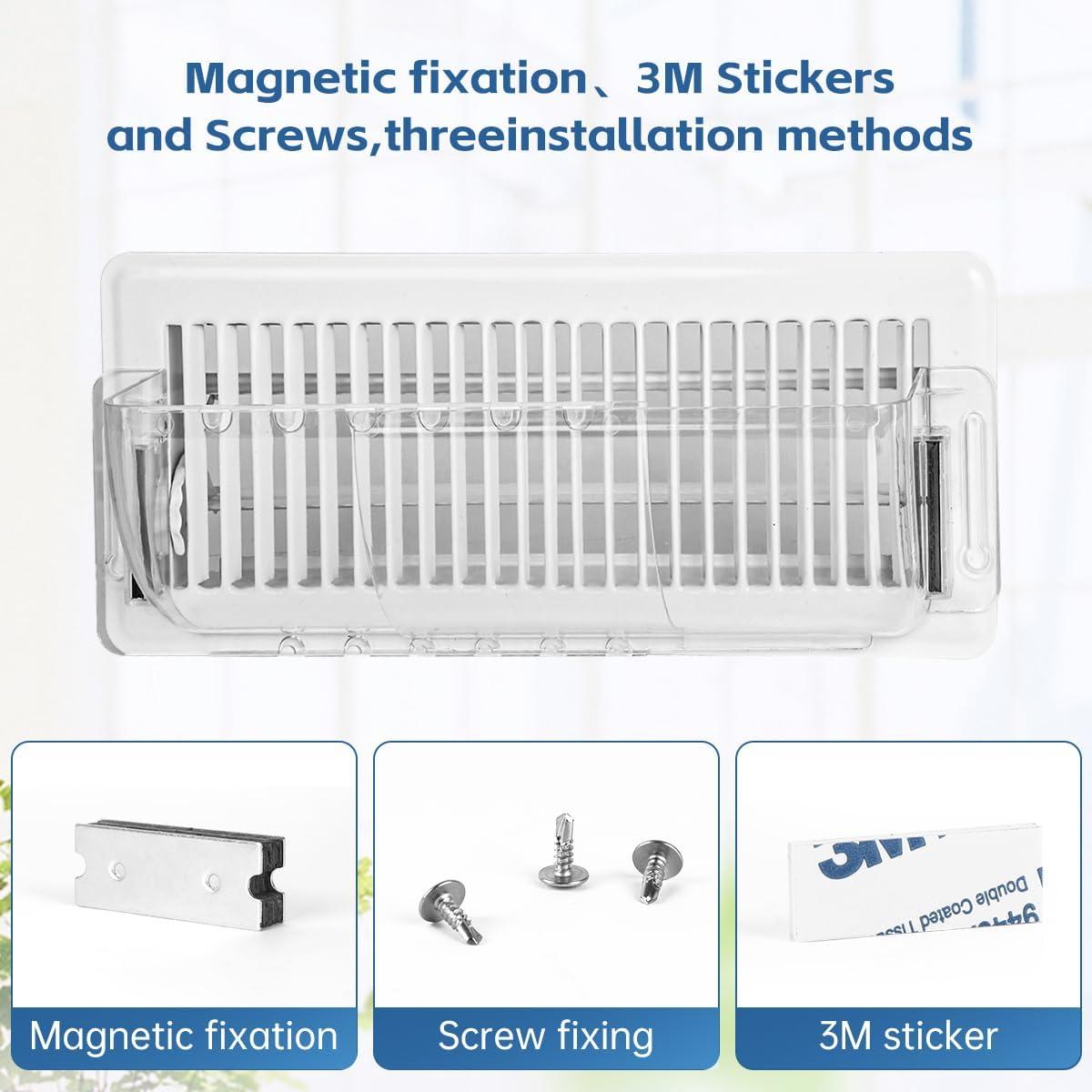 Deflector de Ventilación de Aire CH24Globall 6 Paquetes 21.6-39.4 cm
