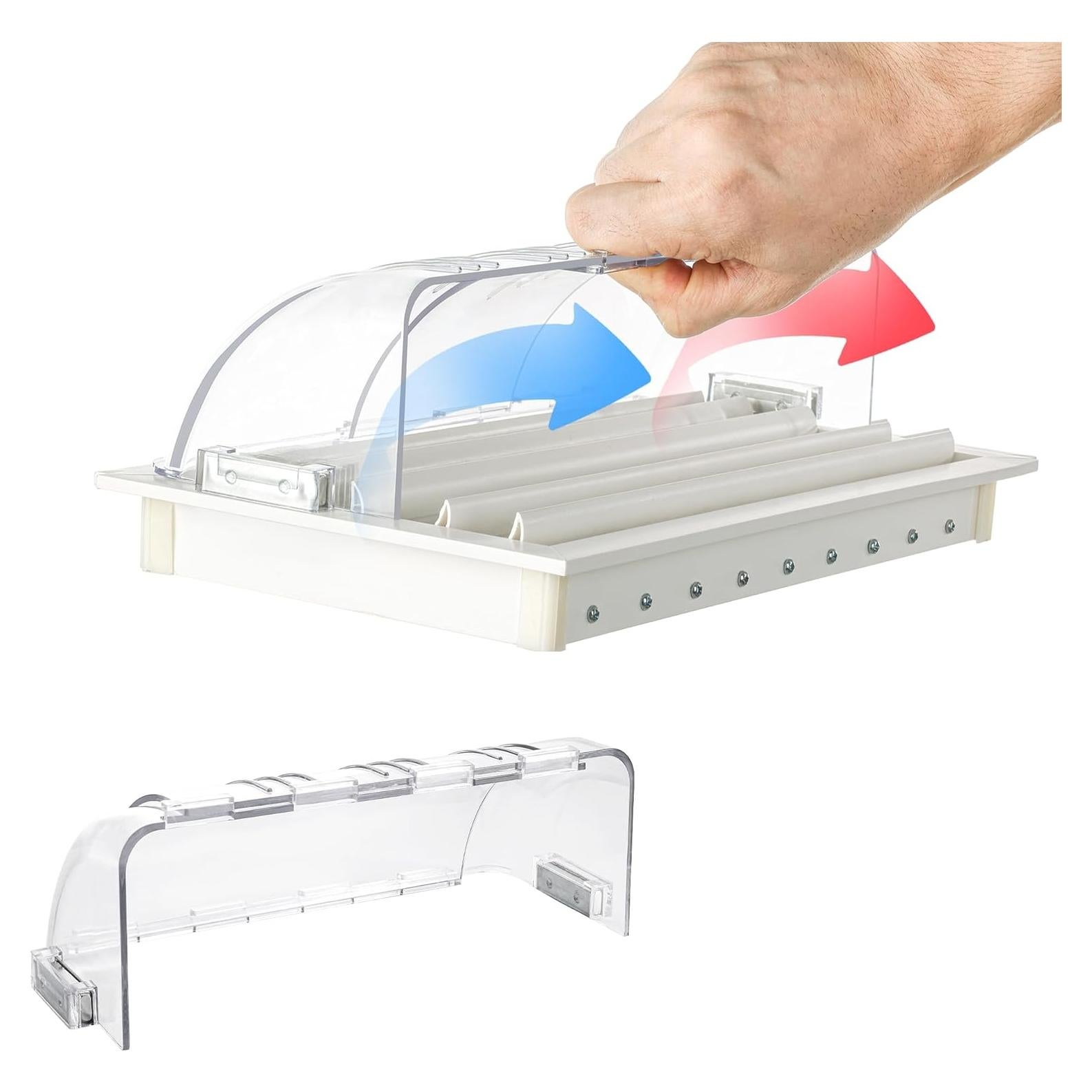 Deflectores de Aire Magnéticos Animid 2PC Ajustables 20-38 cm