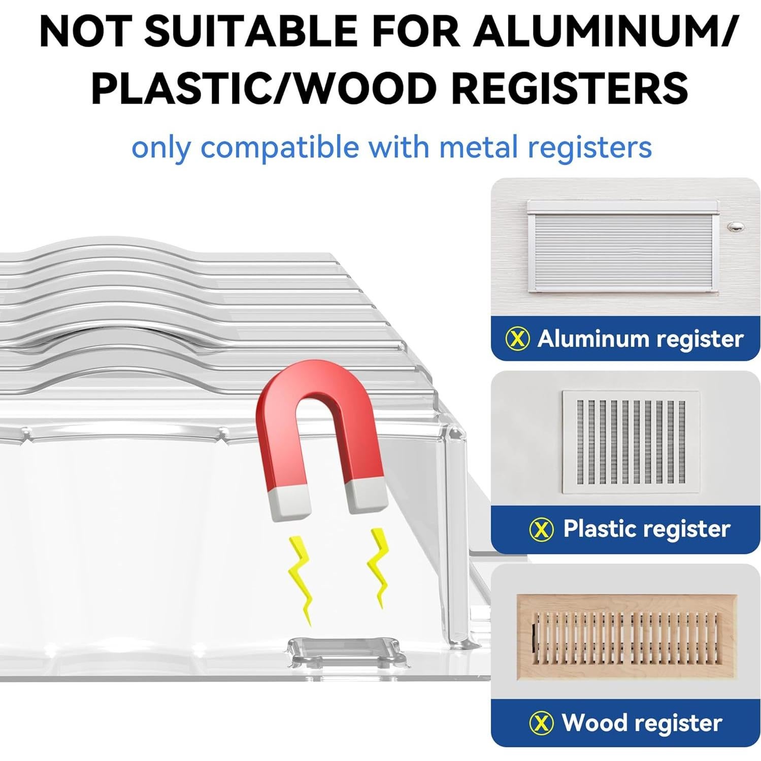 Extensor de Ventilación Magnético RXSIAT 22.86 cm Ajustable