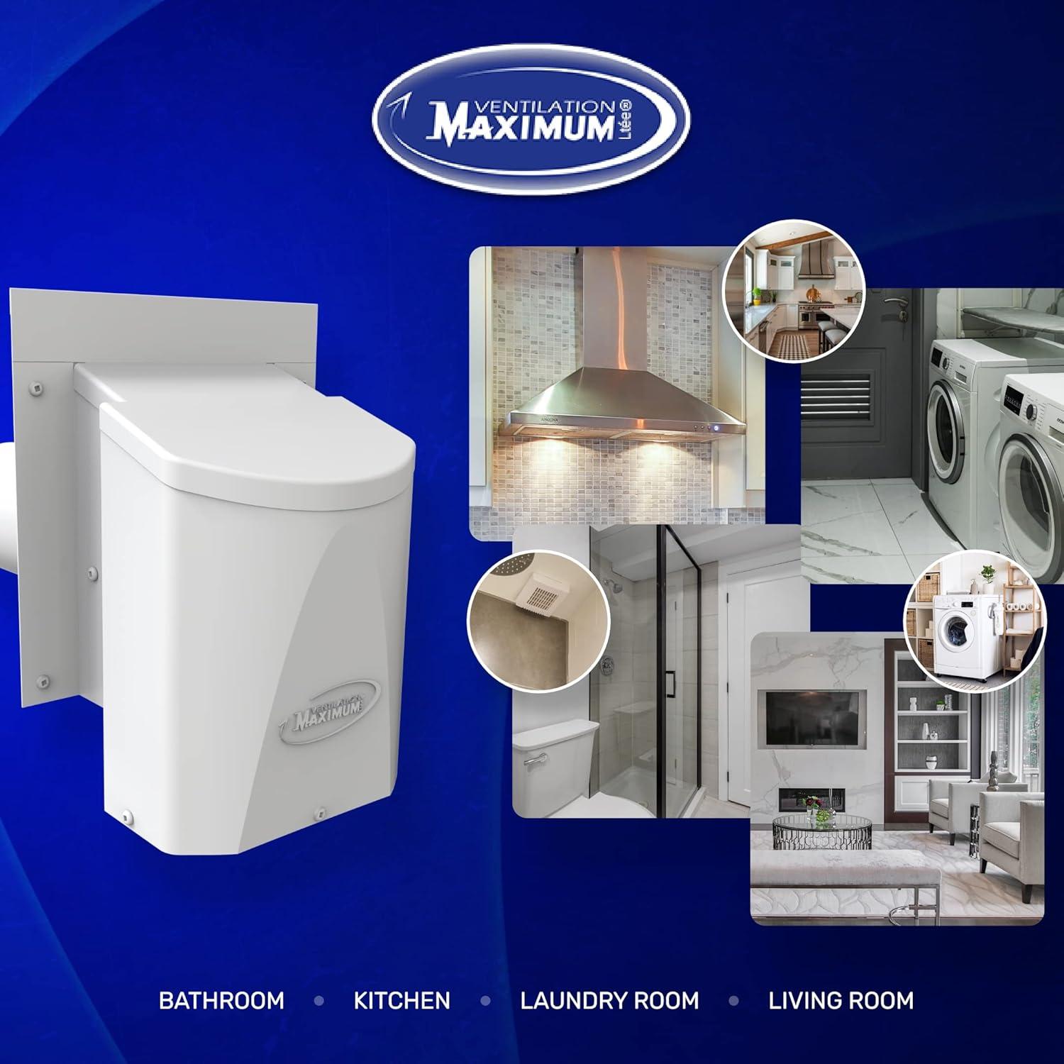 Cubierta de Ventilación Exterior MAXIMUM 4" Ahorro Energético