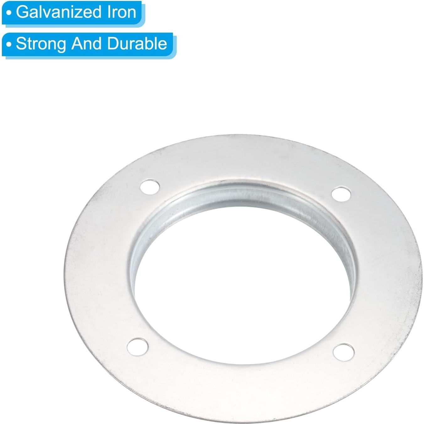 Conector de Ducto Flange PATIKIL 10.16 cm Acero Galvanizado