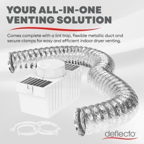 Kit de Trampa de Pelusa Deflecto LTF para Secadora Eléctrica