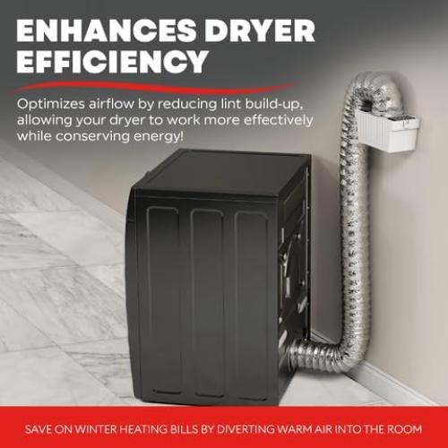 Kit de Trampa de Pelusa Deflecto LTF para Secadora Eléctrica