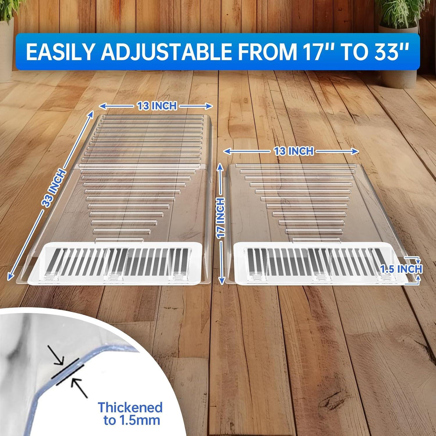 Extensor de Ventilación de Aire BYEWIRE 2 Paquete Ajustable