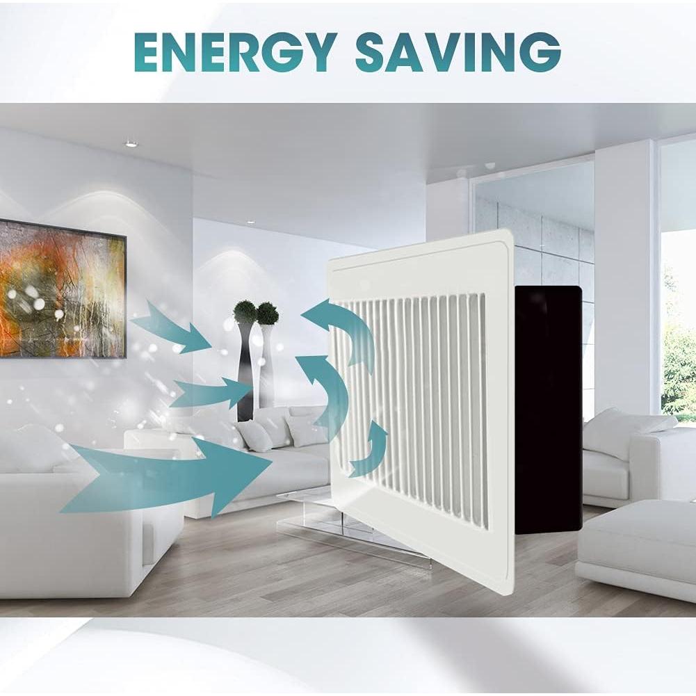 Cubierta de Ventilación de Goma Buzzlett 10x25.4 cm 4-Pack