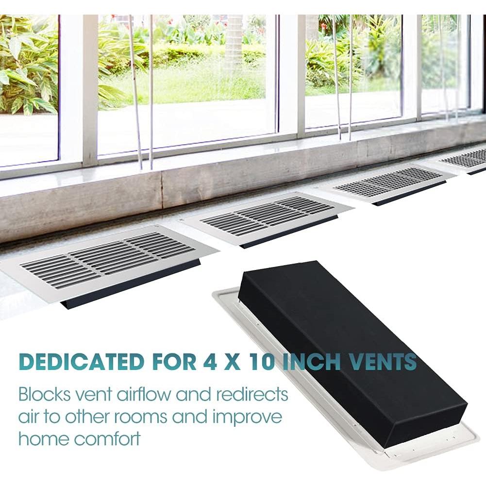 Cubierta de Ventilación de Goma Buzzlett 10x25.4 cm 4-Pack