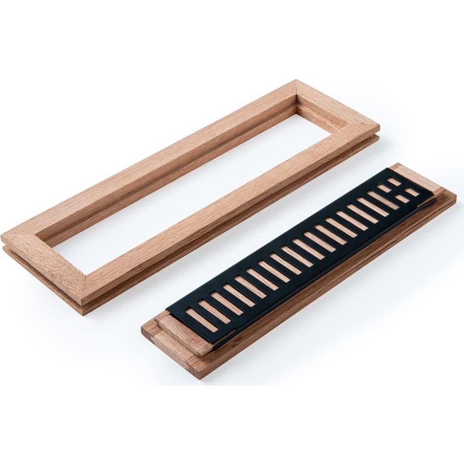 Registro de Piso de Madera de Roble Blanco Qixiang 2x30 cm