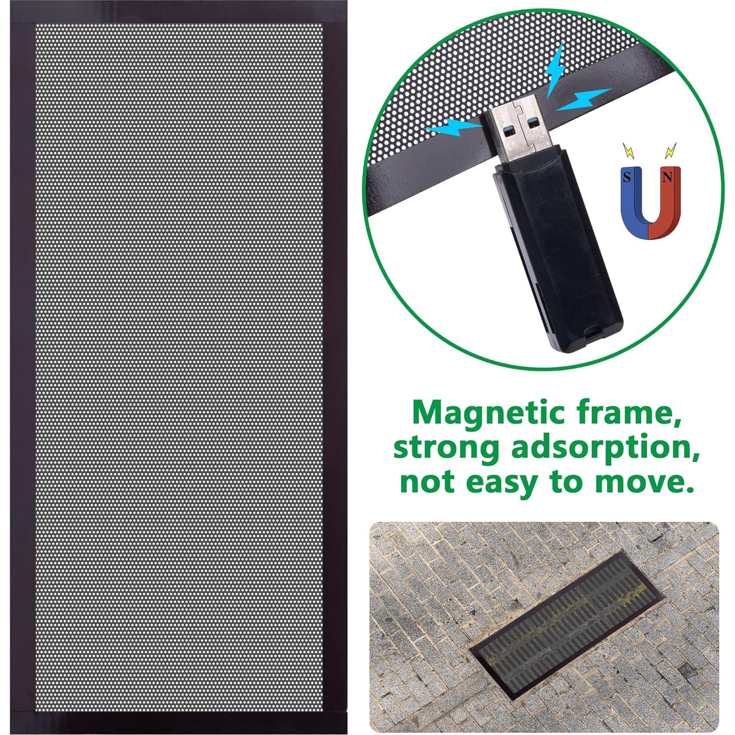 Cubierta de Ventilación DECOHS 8 Piezas 10.16 x 25.4 cm PVC